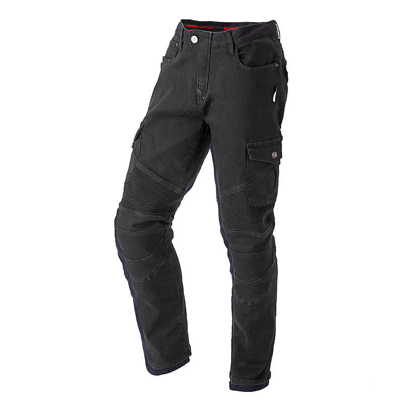 Camouflage Jeans with Racing Belt Protector