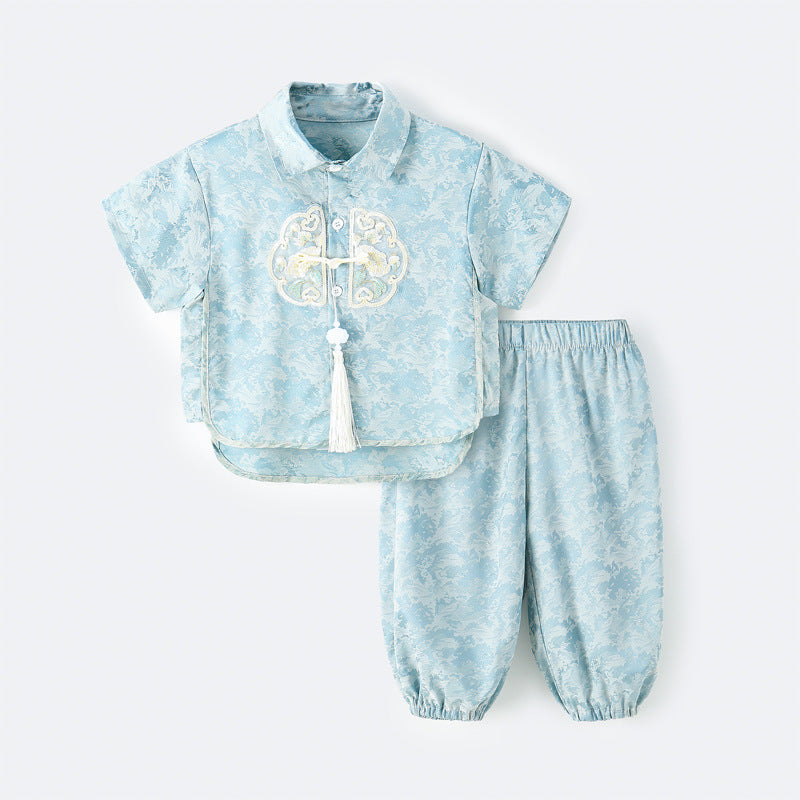 Short sleeved set for children