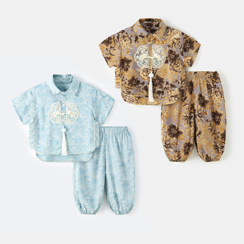Short sleeved set for children